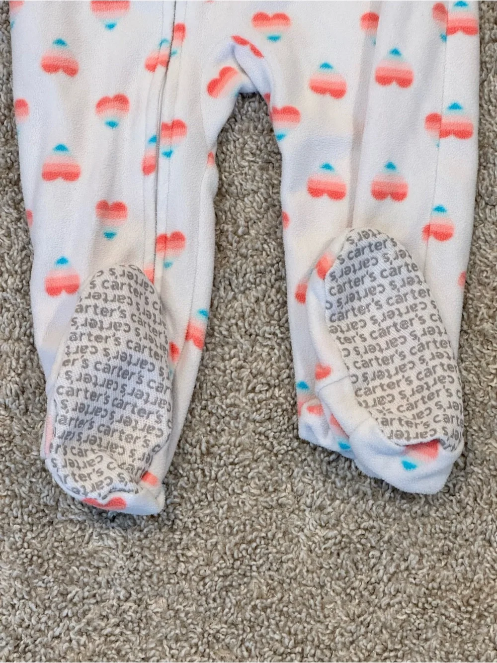 Baby Girl Fleece Footed Pajamas Bundle 18 Months Fleece Footed One-Piece Outfit